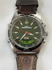Timex Expedition Ana-Digi Indiglo Alarm Chrono Lap Timer WR50M Watch