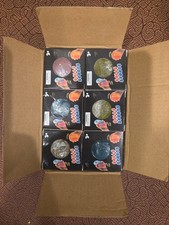 Lot Of 6 Sports Balls Sugar Squishy Sensory Fidget Ball Stress Relief Toy
