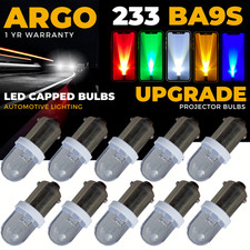 Ba9s T4w Side Light Led White 233 Car Interior Bright Red Green Amber Bulbs 12v