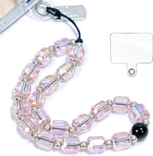 Phone Charm Wrist Strap with Tether Tab, Detachable Anti-Theft Cellphone Charms