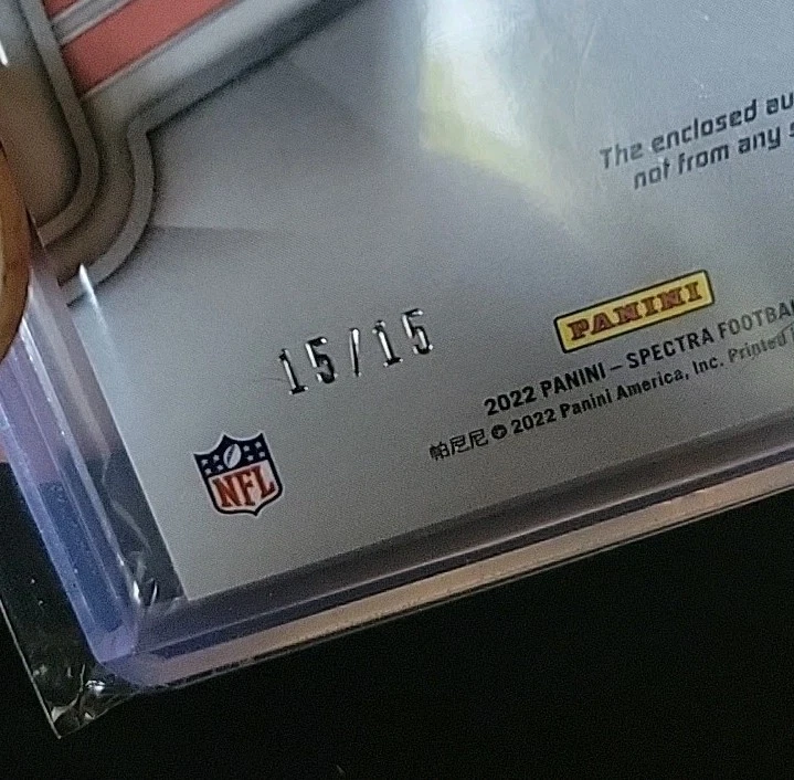 DESMOND RIDDER 2022 Spectra 15/15 1/1! Neon Pink 2 Clr Next Era Patch Rookie CIN - Image 2 of 3