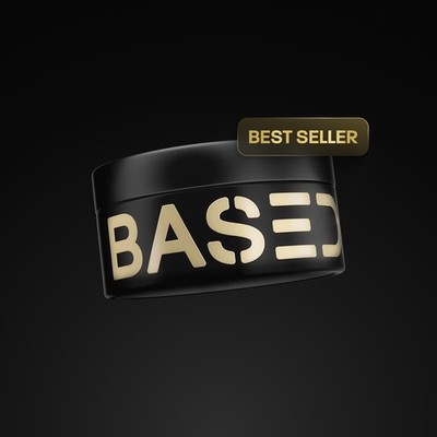 BASED Pomade | Medium Hold & Medium Shine | Simple, Effective