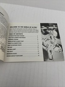 Skate or Die Nintendo NES Instruction Manual Booklet ONLY