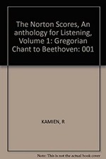 The Norton Scores : An Anthology for Listening Paperback