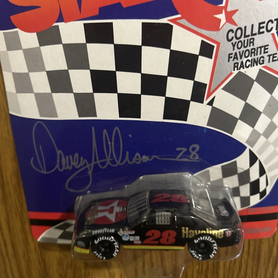 1992 Vintage #28 Davey Allison Texaco NASCAR Racing Superstars Lote De 3 1/64 NOVO - Imagem 4 de 4