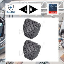 2x ORIGINAL® Topran Pedalbelag, Bremspedal für VW GOLF V PASSAT B7 Variant