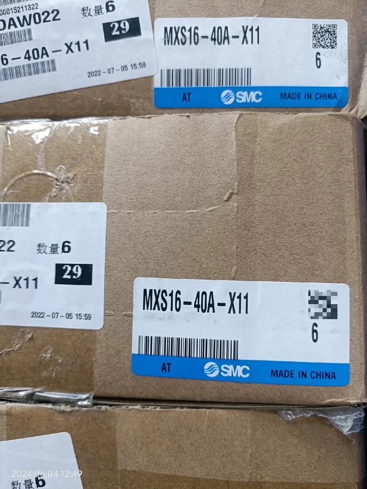 Brand New In Box SMC MXS16-40-X787 Expedited Shipping 1-Year Warranty ! - Image 3 of 3