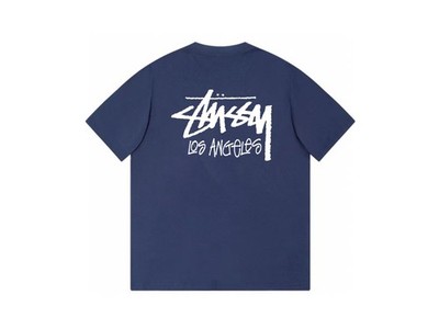 Stussy tee city Los angeles Black / white / blue t shirt | eBay