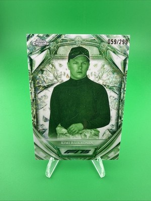 Kimi Raikkonen 2025 Topps Chrome F1 #D75-46 Diamond 75th ANNIVERSARY /299
