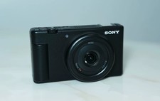 Sony ZV-1F 20.1MP 4K Video Vlogging Black Digital Camera Battery Tested - 95 New