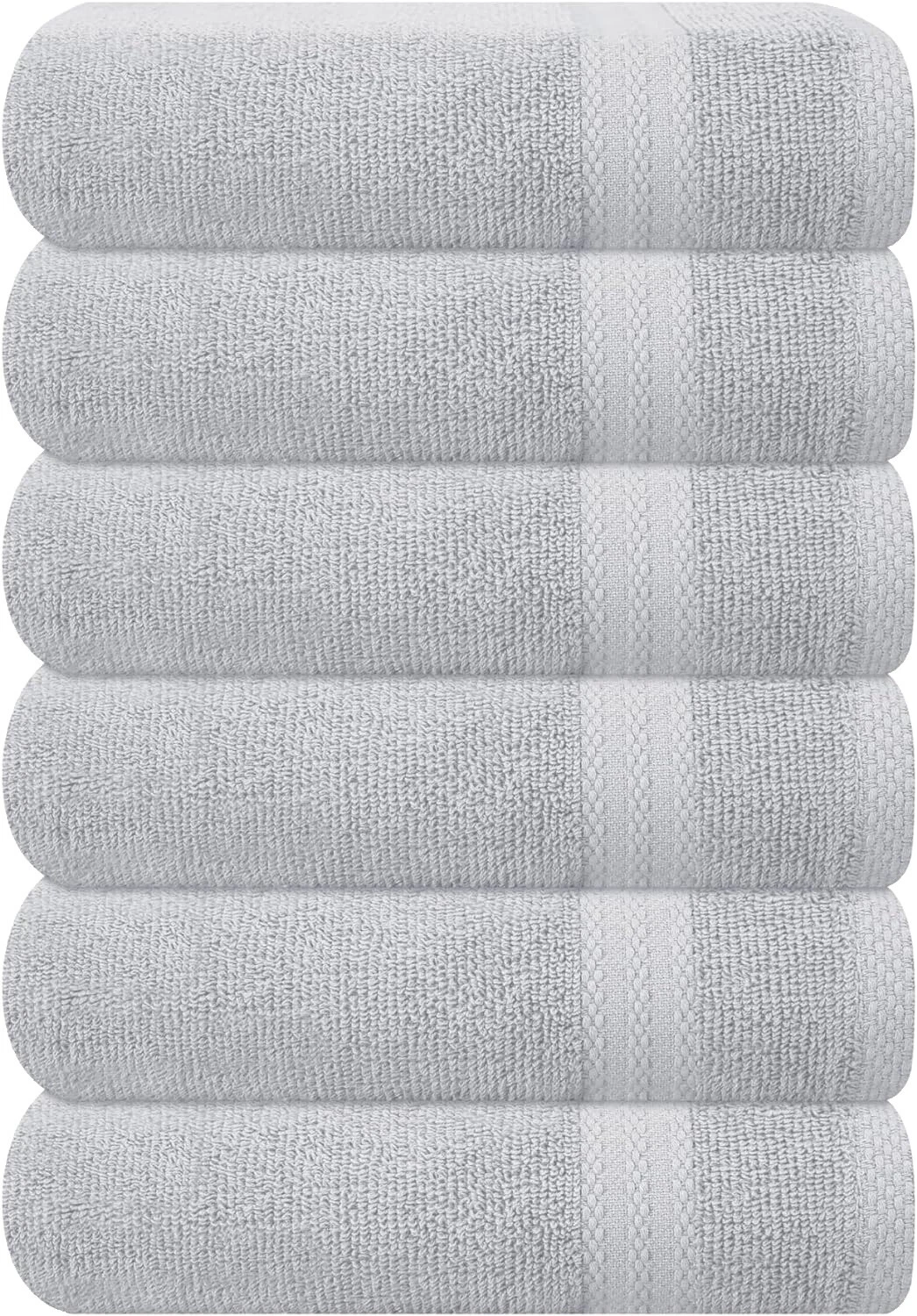 Bathroom Solid 100% Cotton Hand Towels