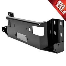 Universal Bumper Winch Mount Plate 13000 Lbs For Ford F150 F250 F350 F450 Bronco