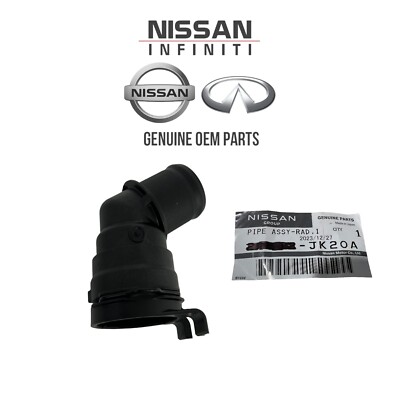 OEM Nissan 370Z Upper Radiator Hose Inlet Connector – Fits 2009-2020, Plastic
