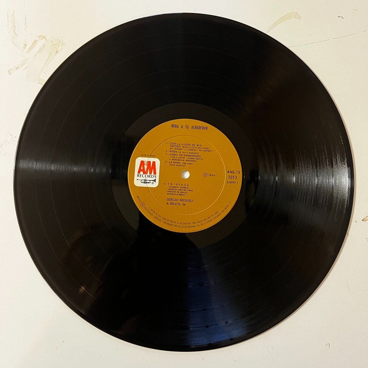 Sergio Mendes & Brasil 66, Mira A Tu Alrededor, 1969 Mexican Lp