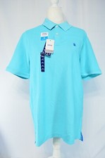 Izod Advantage Sport Flex Light Blue Polo Size Medium New with Tags