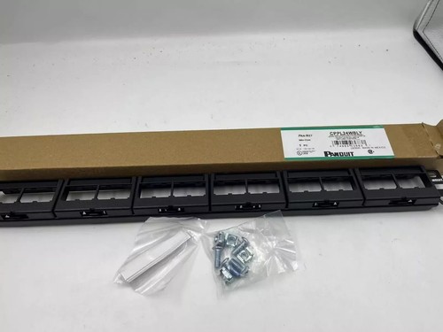 Panduit Mini CPP24WBLY modular patch panel, suitable for CAT6, 5E 24 port - Picture 2 of 4