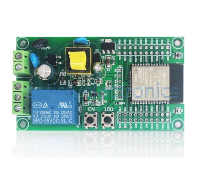 1X ESP32 WiFi Bluetooth ble single relay module ESP32 development board I/O UART