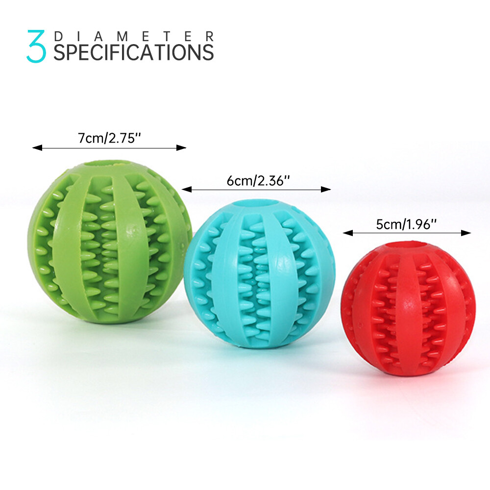 Puppy Toys Dog Toy Food Treat Interactive Puzzle Ball for Tooth
