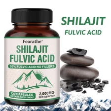 Himalayan Shilajit, Soft Resin, Organic, Fulvic Acid For Men And Women