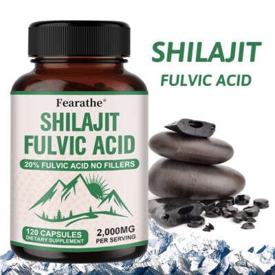 Himalayan Shilaji, Soft Resin, Organic, Fulvic Acid For Men And Women