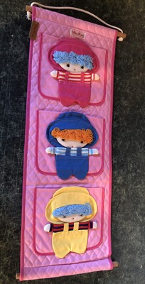 Wall Kids Home Classroom Organizer Pockets Very Cute!