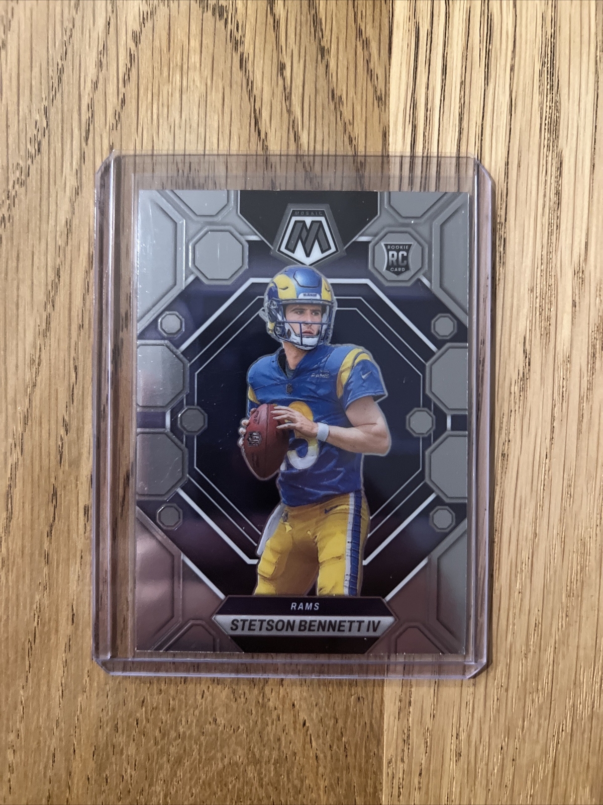 Stetson Bennett IV 362 Rookie Base 2023 Panini Mosaic Football Card Rams