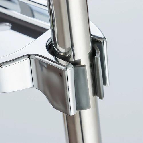 Adjustable Rail Slide Bathroom Bath Shower Soap Dishes Holder For22 24 25mm Home - Picture 10 of 14