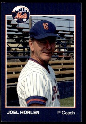 1988 Grand Slam Baseball Card Joel Horlen A Columbia Mets #28
