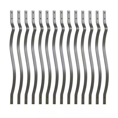 Blika Round Aluminum Railings BLIKA 30 Pack 36" Aluminum Deck Balusters With Anti-UV Black Blika Balusters For Sale