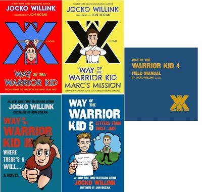 Way of the Warrior Kid 5 Books Collection Set by Jocko Willink
