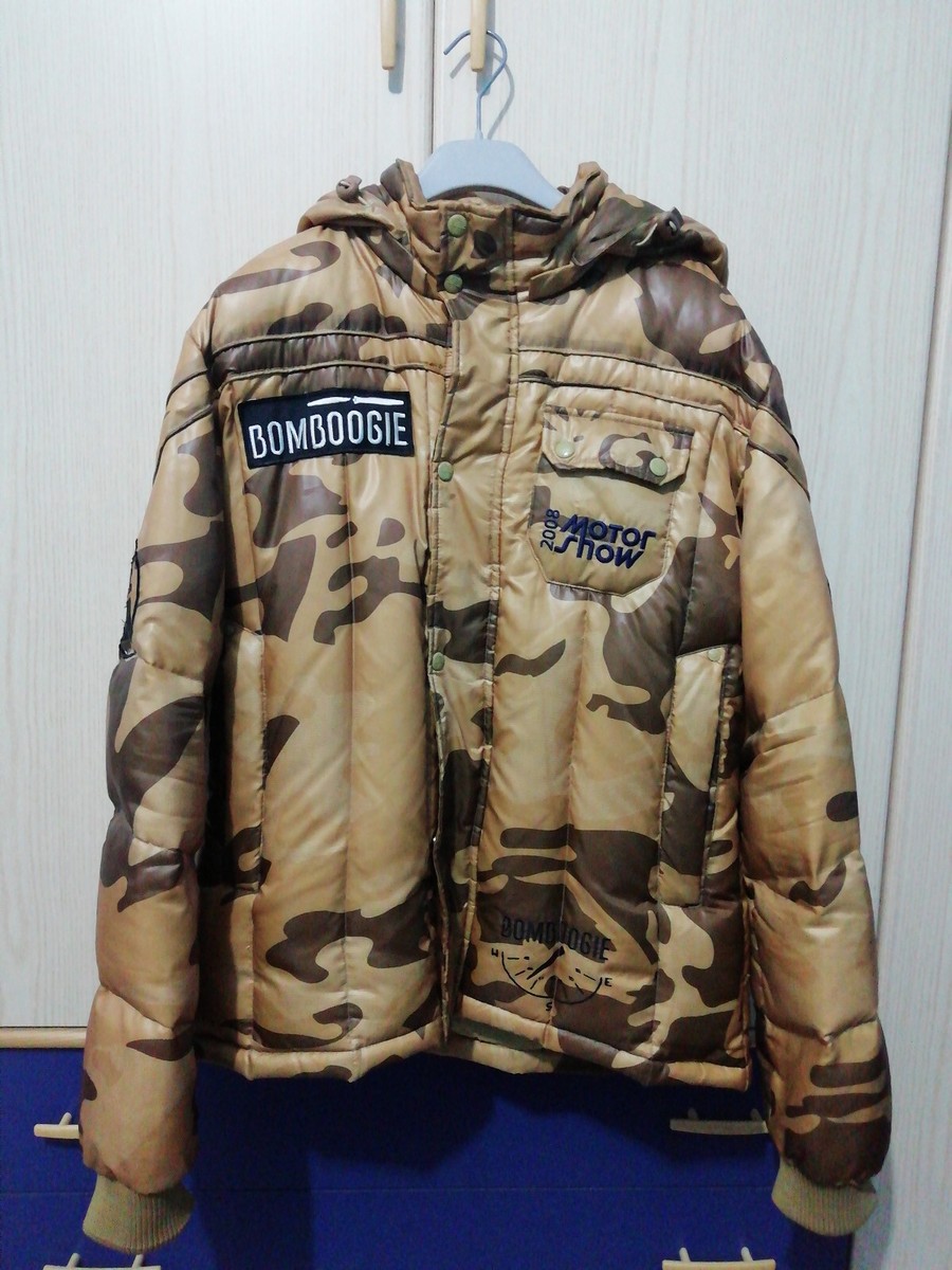 Giubbotto invernale uomo simil-camouflage marca Bomboogie taglia