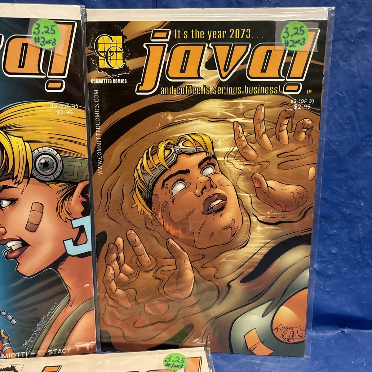 JAVA! COMMITTED COMIC LOT of 3: COMPLETE RUN / SET #1-3 | eBay