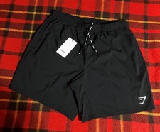 Mens Gymshark Arrival 5 Inch Short Shorts Black Size L Large G2 for sale online | eBay