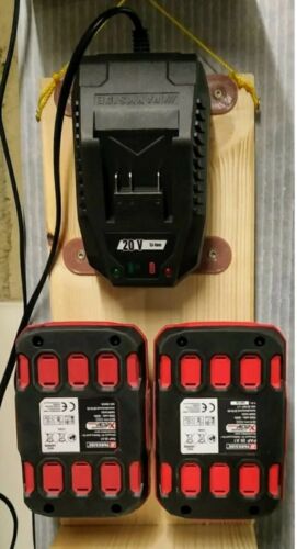 Parkside X Team 20v battery and charger Wall Mount "BRACKETS" - 第 1/3 張圖片