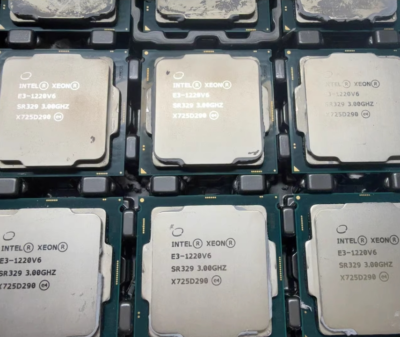 Processeur Intel Xeon E3-1220 V6 - 3.0 GHz, Quad Core, LGA1151, Occasion Fonctionnel