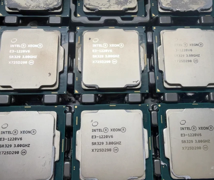 Intel Xeon E3-1220 V6 SR329 LGA-1151 CPU Processor 3.00 - 3.50GHz 4-Core 8MB 72W - Image 4 of 4