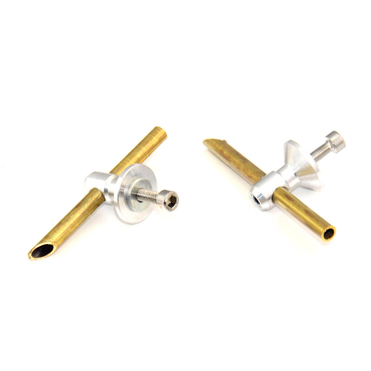2x RC Boat Copper Stern Wiper Inlet Water Nozzle Cooling Spare Parts For RC Boat