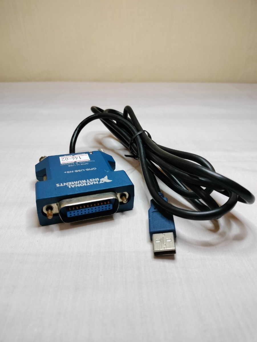Interface GPIB-USB-HS National Instruments - Neuf Avec Emballage - Pour Instruments De Test