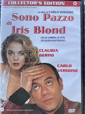 Sono Pazzo di Iris Blond (DVD, 1996) Claudia Gerini, Carlo Verdone  PAL Region 2