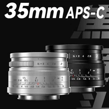 APS-C Prime Lens 35mm F1.4 For Canon RF EF-M Nikon Z Sony E Fuji FX Mount M4/3