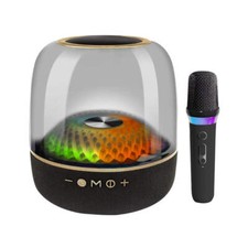 NNEDSZ LP90 Black 360  Bluetooth Home Theater Speaker With One Microphone - LED