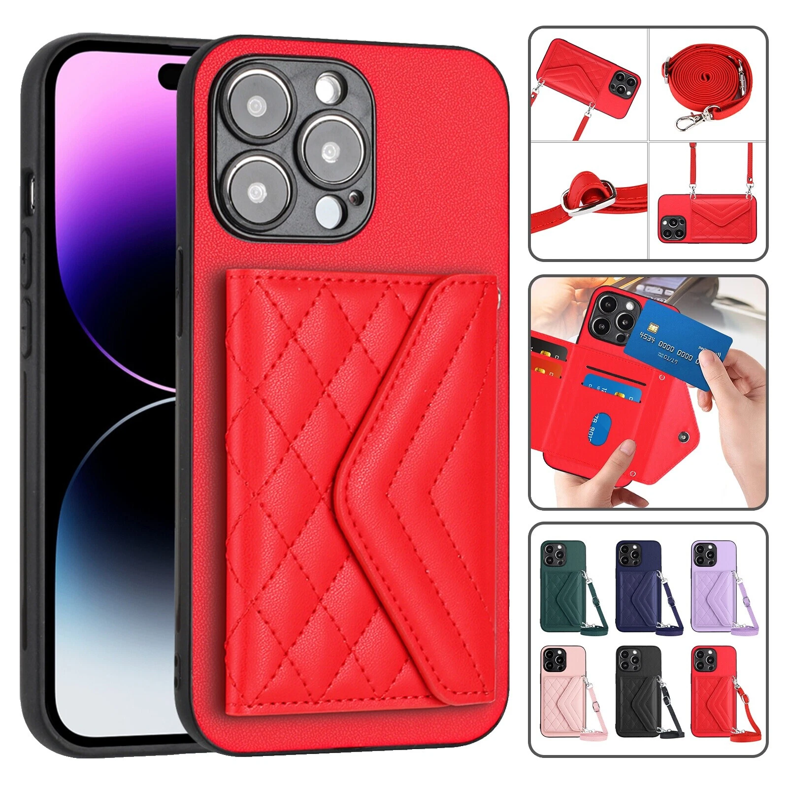 Estuches, fundas y cubiertas para teléfonos celulares con correa para Apple iPhone X