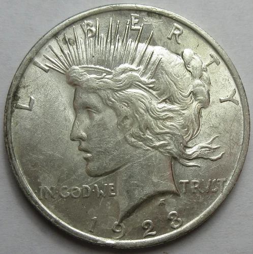 1923 Silver Peace Dollar -UNC- (#410f)