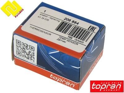 TOPRAN 207 437 Sensore Temperatura refrigerante con anello tenuta