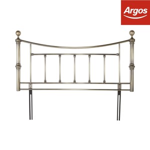 Heart Of House Mason 4ft Small Double Metal Headboard Antique Heart Of House Mason 4ft Small Double Metal