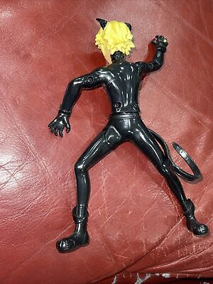 Cat Noir 7 Bandai Zag Heroes Miraculous ladybug 360 Spin Action moving  figure