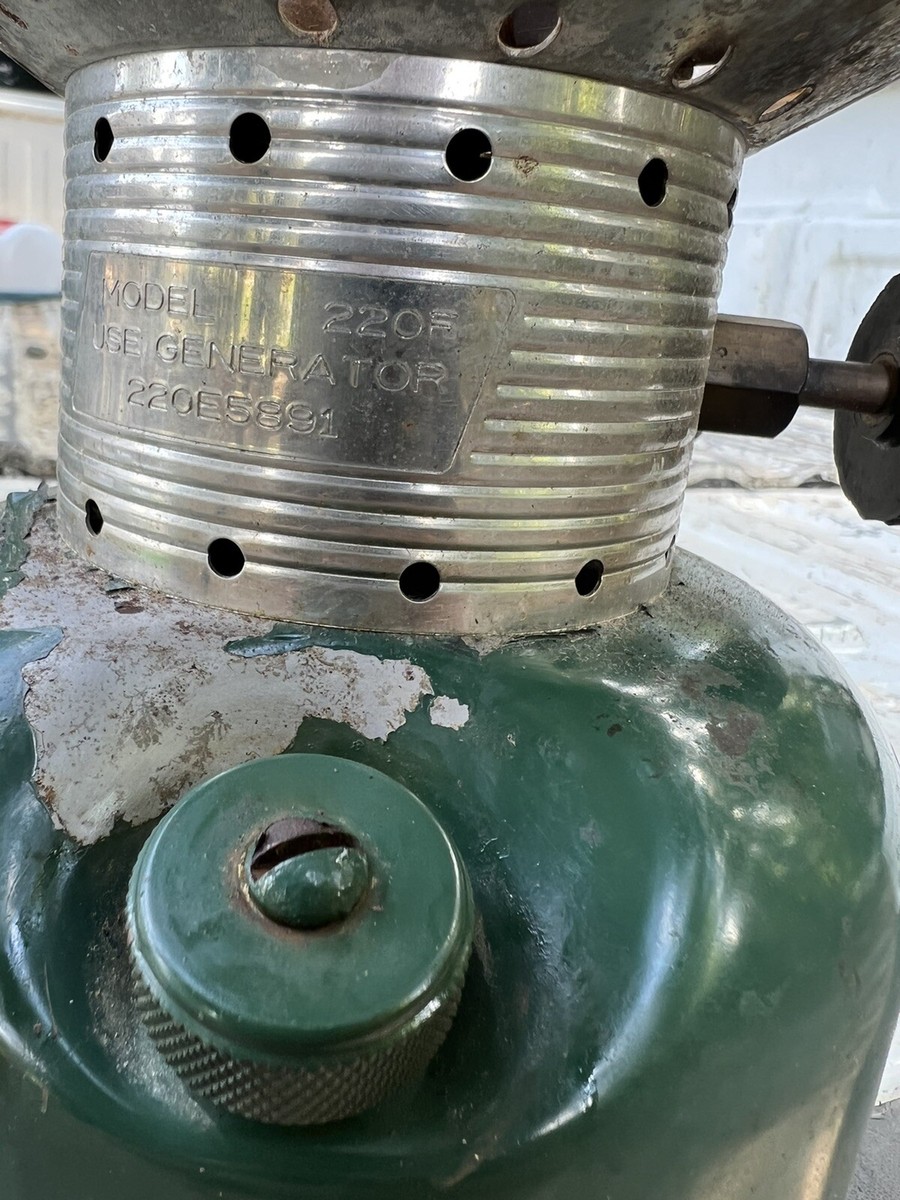 Vintage Coleman 228F Double Mantle Lantern for sale online Vintage Coleman 228F Double Mantle Lantern for sale online