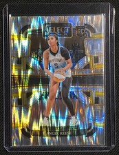 Angel Reese 2024 Panini Select WNBA - Concourse Silver Flash Prizm #5 (RC)