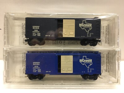 N Scale Micro Trains MTL Special Run 89-07 Houston N Crowd 2-Pack