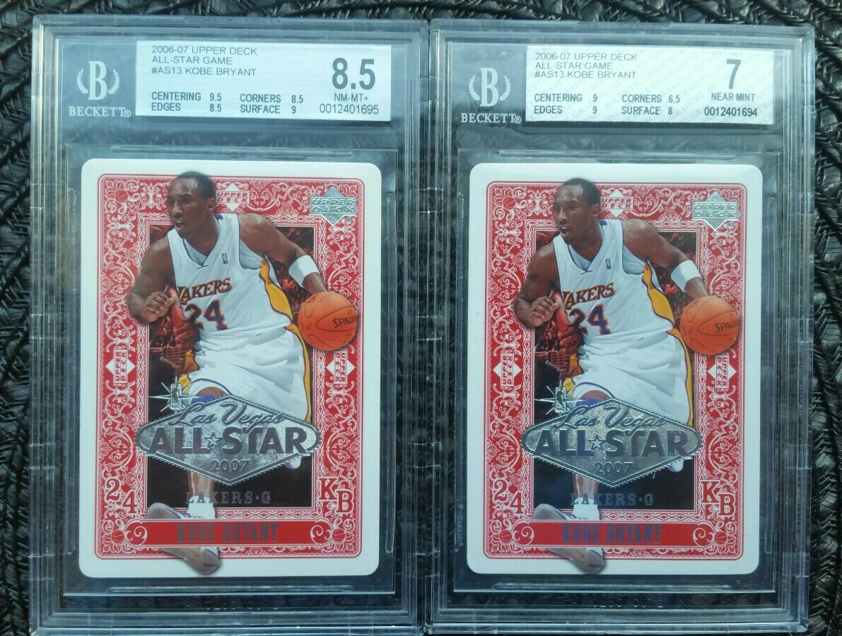 Kobe Bryant 2007 Upper Deck Las Vegas All Star #AS13 BGS 8.5